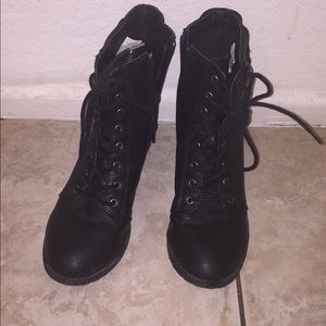 Black boots
